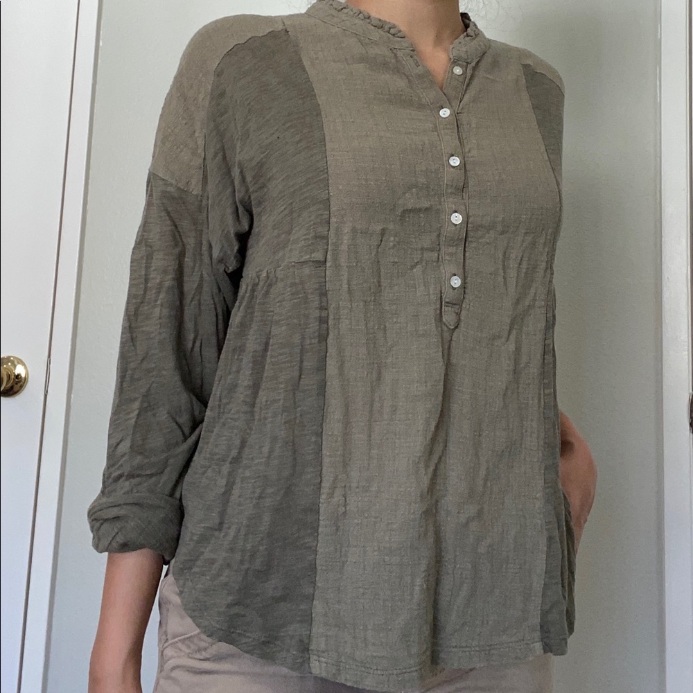 Lucky Brand button up Top